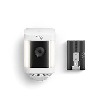 Amazon.com: Ring Spotlight Cam Plus, Battery with extra